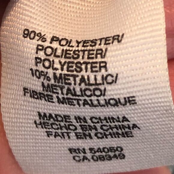 Rachel Roy Striped Metallic Mini Dress Size 4 - Picture 6 of 8